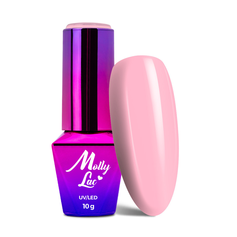 Zestaw hybrydowy z żelem sugar do zdobień BabyBoomer box MollyLac_WeddingYes__I_Do_-_A_Subtle_Kiss_5ml_Nr_28