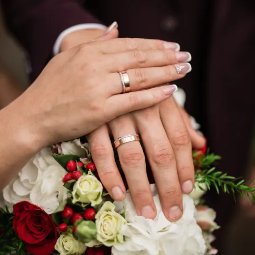  zdobienia w manicure ślubnym