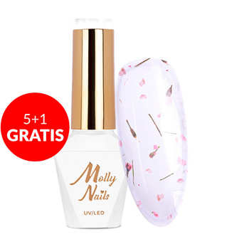 5+1 free Molly Nails Flowers Nails HEMA/Di-HEMA Free hybrid nail polish 8g No. 151