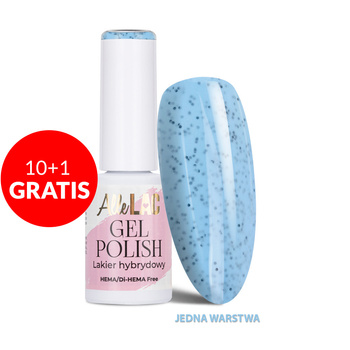 10 + 1 gratis. Esmalte híbrido LED/UV Gel Polish Blues Ocean Dots AlleLac sin HEMA ni Di-HEMA, 6 g