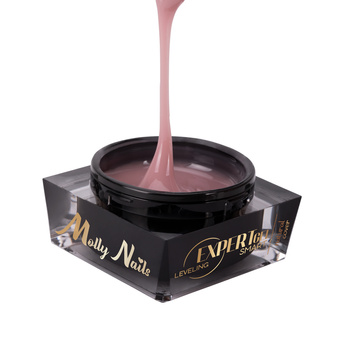 Gel de construction pour ongles Expert Gel Smart Natural Cover par Monika Mielniczuk Molly Nails, sans HEMA ni Di-HEMA, 15 g