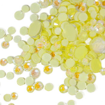 Strass opal glow night - phosphorescents, assortiment de tailles n° 7, environ 250 pièces