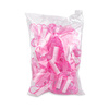 Spazzolino per manicure e polvere, piccolo, rosa, 50 pezzi