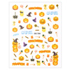 Thin self-adhesive Halloween nail stickers DD-764