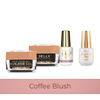 Molly Nails PRO MATCH SYSTEM 3+1 Coffee Blush: 3 gel modellanti + Doctor Top 15 g