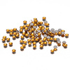 Strass en verre pour ongles SS3 Topaz, environ 50 pièces