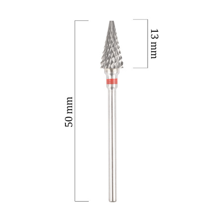Carbide cone Christmas tree cutter for removing material F Large Cone ST 3/32 delicate