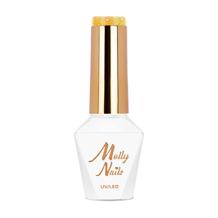 Гібридний лак Molly Nails Flashing Lights Neon Caribbean Crush без HEMA/Di-HEMA, 8 г, № 641