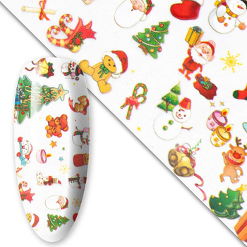 Lámina de transferencia «Christmas» de 100 cm, n.º 19
