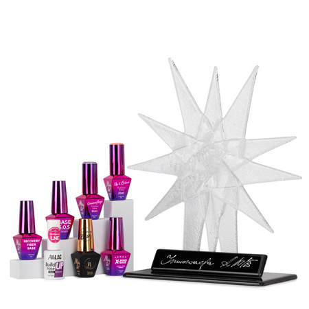 Base flexible de alta adherencia Extreme Base de Monika Mielniczuk Molly Nails, transparente, sin HEMA ni Di-HEMA, 10 g