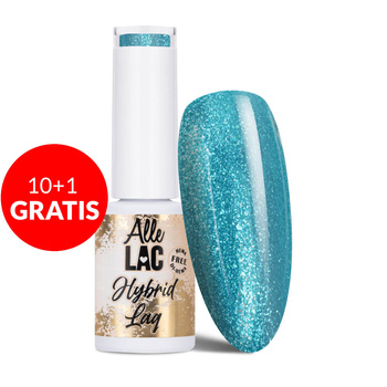 10+1 GRATIS Smalto ibrido AlleLac Masquerade Collection HEMA/Di-HEMA Free 5 g n. 97