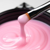 Gel de modelado denso y duro Jelly Builder Gel de Molly Nails, color Candy Pink, sin HEMA ni Di-HEMA, 50 g