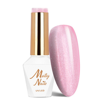 Molly Nails Winter Crystalize Petite Roses HEMA/Di-HEMA Free Hybrid Nail Polish 8g No. 222