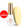 5 + 1 gratis. Esmalte híbrido LED/UV Gel Polish Molly Nails Power Flower n.º 720 Yellow Daffodil, sin HEMA ni Di-HEMA, 8 g