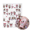 Autocollants pour ongles de Noël Molly Nails QJK-5D146