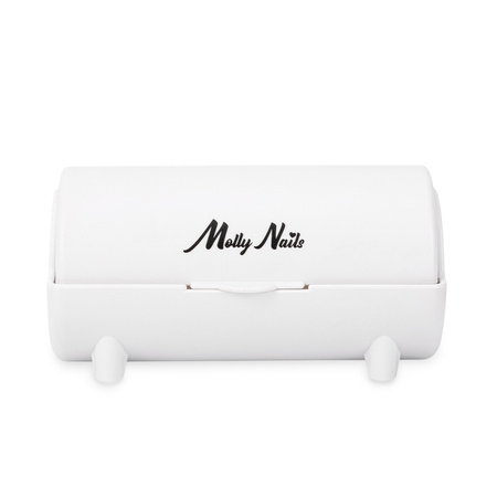 Recipiente con rollo de limpieza para sellos Molly Nails