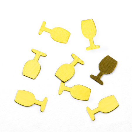 Décoration pour ongles « verres » dorés holographiques Molly Nails 2 g