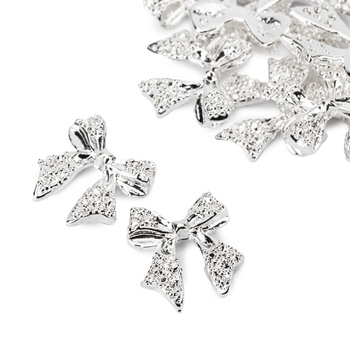Molly Nails 3D bow nail decorations No. 3, 10 pcs