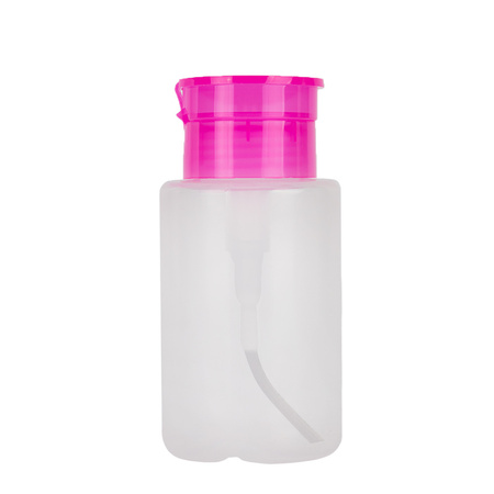 Pink pump dispenser for liquids, 150 ml