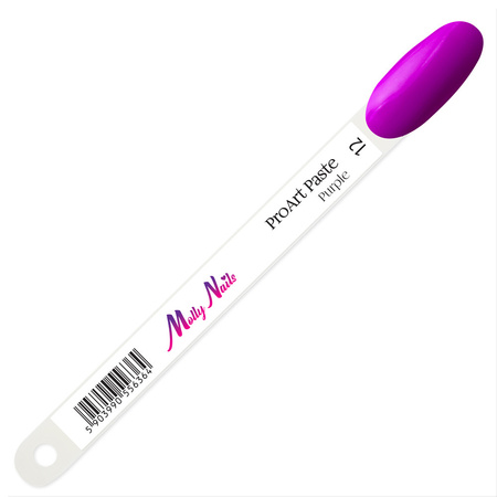 Wzornik patyczek ProArt Paste Purple Molly Nails Nr 12