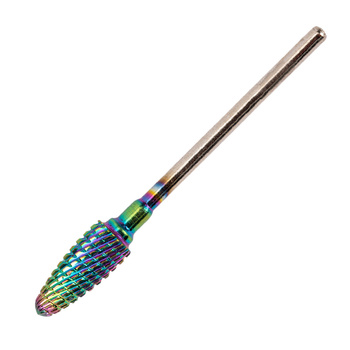 Professional cobalt-tungsten rainbow bur, Flame M 3/32" No. 3