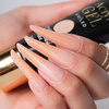 Gel acrylique Polygel pour extension des ongles AcrylGel Molly Nails sans HEMA/Di-HEMA, Peach Glow, 30 ml