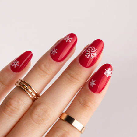 Naklejki do paznokci samoprzylepne świąteczne Molly Nails JO-910