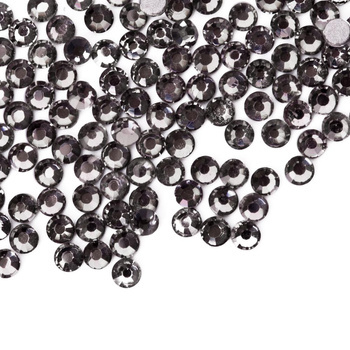 Strass para uñas de cristal SS5 Black diamond, aprox. 50 unidades