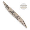 Lima per unghie sicura, confezione a forma di barca, onda ellittica MollyLac 180/240 Standard