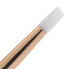 Golden Rose silicone brush for applying glitter and decorating nails, with rhinestones, gold, No Name No. 1