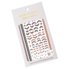 Adhesivos para uñas con diseños finos R053