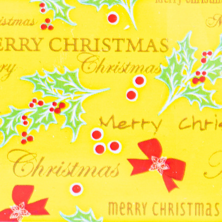 Christmas transfer foil 100 cm No. 28