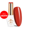 5+1 безкоштовно Гібридний лак Molly Nails Elite Women Crimson без HEMA/Di-HEMA, 8 г, № 42