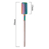 Professional cobalt-tungsten rainbow bur, Large Barrel model, M 3/32", No. 9