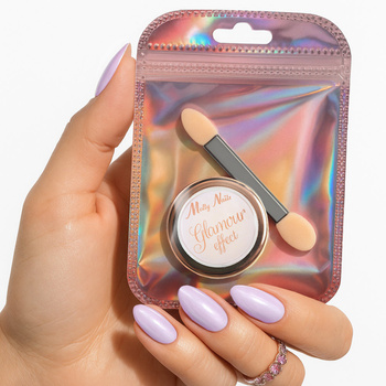 Polvere per unghie Glamour Effect Molly Nails con marionetta n. 5, 1 g