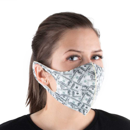 Mascarilla protectora reutilizable de neopreno, talla L/XL, 1 unidad