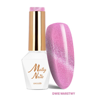 Cat Eye Crystal Water No. 264 Blush Molly Nails HEMA/Di-HEMA-Free LED/UV Gel Polish 8g
