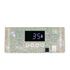 Lampada UV/LED da 36 W Molly Nails per smalti ibridi, gel e acrilogel, senza fili, con strass V9BAT