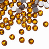 SS10 Topaz glass nail rhinestones, approx. 50 pcs.