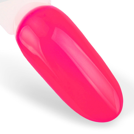 Vernis hybride MollyLac Power Flower Pink Gerbera, sans HEMA/Di-HEMA, néon, 10 g, n° 722