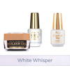 Molly Nails PRO MATCH SYSTEM 2+1 White Whisper 2 gel modellanti + Doctor Top 15 g