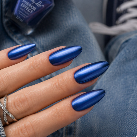 MollyLac Classic Nail Polish, Mirror Effect (Mirror/Metallic), No. 03, 10 ml