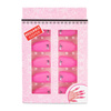 Clips zum Entfernen von Glitzer aus Hybrid-Gel, rosa, 10 Stück