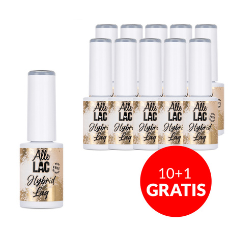 10+1 безкоштовно Гібридний лак LED/UV Gel Polish № 322 Limited Edition AlleLac без HEMA/Di-HEMA, 5 г
