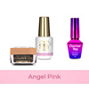 Molly Nails PRO MATCH SYSTEM 2+1 Angel Pink 2 Aufbau-Gele + Doctor Top 10 g