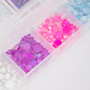 Boîte de strass Molly Nails, assortiment de couleurs, 1 000 pièces
