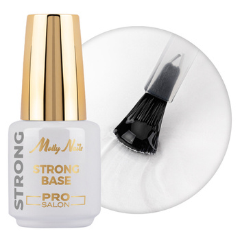 Base hybride Strong Base Pro Salon Molly Nails sans HEMA/Di-HEMA, 15 g