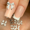 Adornos para uñas: lazos 3D Molly Nails n.º 3, 10 unidades