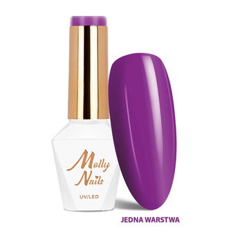 Гібридний лак Molly Nails Cocktails & Drinks Bahama Mama без HEMA/Di-HEMA, 8 г, № 15