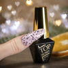 Top Secret MollyLac con partículas «no wipe» para esmaltes híbridos, 10 g